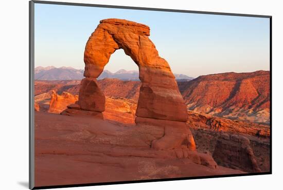 USA, Utah, Arches National Park, Delicate Arch-Catharina Lux-Mounted Photographic Print