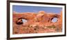 USA, Utah, Arches National Park, North and South Window-Catharina Lux-Framed Photographic Print