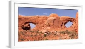 USA, Utah, Arches National Park, North and South Window-Catharina Lux-Framed Photographic Print