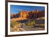 Usa, Utah, Arches National Park, the Windows Road-Alan Copson-Framed Photographic Print