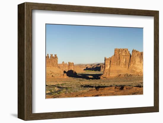 USA, Utah. Arches National Park, Three Gossips, Sheep Rock, and The Organ-Jamie & Judy Wild-Framed Photographic Print