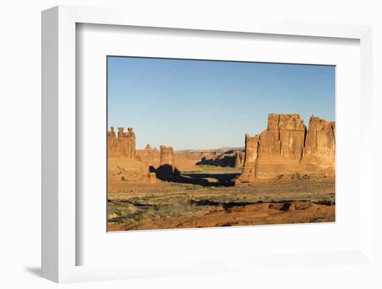 USA, Utah. Arches National Park, Three Gossips, Sheep Rock, and The Organ-Jamie & Judy Wild-Framed Photographic Print