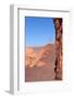 USA, Utah, Arches National Park, Trail, Hiker-Catharina Lux-Framed Photographic Print