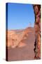 USA, Utah, Arches National Park, Trail, Hiker-Catharina Lux-Stretched Canvas