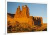 USA, Utah, Arches NP. the Three Gossips Formation at Sunrise-Cathy & Gordon Illg-Framed Photographic Print