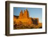 USA, Utah, Arches NP. the Three Gossips Formation at Sunrise-Cathy & Gordon Illg-Framed Photographic Print