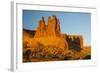 USA, Utah, Arches NP. the Three Gossips Formation at Sunrise-Cathy & Gordon Illg-Framed Photographic Print