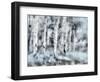 USA, Utah, Aspen Grove in infrared of the Logan Pass area-Terry Eggers-Framed Photographic Print