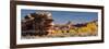 USA, Utah. Autumn panoramic, Needles District of Canyonlands National Park.-Judith Zimmerman-Framed Photographic Print