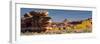 USA, Utah. Autumn panoramic, Needles District of Canyonlands National Park.-Judith Zimmerman-Framed Photographic Print