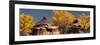 USA, Utah. Autumn panoramic, Needles District of Canyonlands National Park.-Judith Zimmerman-Framed Photographic Print