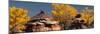 USA, Utah. Autumn panoramic, Needles District of Canyonlands National Park.-Judith Zimmerman-Mounted Photographic Print