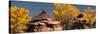 USA, Utah. Autumn panoramic, Needles District of Canyonlands National Park.-Judith Zimmerman-Stretched Canvas