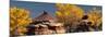 USA, Utah. Autumn panoramic, Needles District of Canyonlands National Park.-Judith Zimmerman-Mounted Photographic Print
