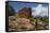 USA, Utah, Blanding. Tower Ruin at Mule Canyon Towers Ruins-Charles Crust-Framed Stretched Canvas