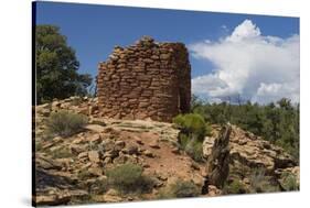 USA, Utah, Blanding. Tower Ruin at Mule Canyon Towers Ruins-Charles Crust-Stretched Canvas