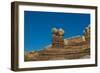 USA, Utah. Bluff, Twin Rocks-Bernard Friel-Framed Photographic Print