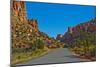 USA, Utah, Boulder. Burr Trail Road views in Long Canyon-Bernard Friel-Mounted Photographic Print