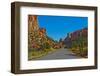 USA, Utah, Boulder. Burr Trail Road views in Long Canyon-Bernard Friel-Framed Photographic Print