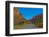 USA, Utah, Boulder. Burr Trail Road views in Long Canyon-Bernard Friel-Framed Photographic Print