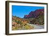 USA, Utah. Boulder, Burr Trail Road views in Long Canyon-Bernard Friel-Framed Photographic Print