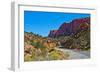 USA, Utah. Boulder, Burr Trail Road views in Long Canyon-Bernard Friel-Framed Photographic Print