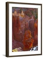 USA, Utah, Bryce Canyon National Park. Close-up of Hoodoos-Jay O'brien-Framed Photographic Print