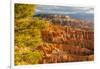 USA, Utah, Bryce Canyon National Park. Overview of canyon formations.-Jaynes Gallery-Framed Photographic Print