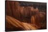 USA, Utah, Bryce Canyon National Park. Sunrise glow on hoodoos.-Jaynes Gallery-Stretched Canvas