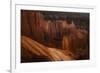 USA, Utah, Bryce Canyon National Park. Sunrise glow on hoodoos.-Jaynes Gallery-Framed Photographic Print