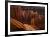 USA, Utah, Bryce Canyon National Park. Sunrise glow on hoodoos.-Jaynes Gallery-Framed Photographic Print