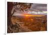 USA, Utah, Bryce Canyon National Park. Sunrise on canyon.-Jaynes Gallery-Framed Photographic Print