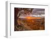 USA, Utah, Bryce Canyon National Park. Sunrise on canyon.-Jaynes Gallery-Framed Photographic Print