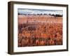 USA, Utah, Bryce Canyon National Park. Sunrise Touches Hoodoos at Sunset Point-Ann Collins-Framed Photographic Print