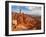 USA, Utah, Bryce Canyon National Park. Thor's Hammer Rises Above Other Hoodoos-Ann Collins-Framed Photographic Print