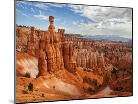 USA, Utah, Bryce Canyon National Park. Thor's Hammer Rises Above Other Hoodoos-Ann Collins-Mounted Photographic Print