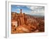 USA, Utah, Bryce Canyon National Park. Thor's Hammer Rises Above Other Hoodoos-Ann Collins-Framed Photographic Print