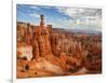 USA, Utah, Bryce Canyon National Park. Thor's Hammer Rises Above Other Hoodoos-Ann Collins-Framed Photographic Print