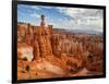 USA, Utah, Bryce Canyon National Park. Thor's Hammer Rises Above Other Hoodoos-Ann Collins-Framed Photographic Print