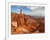 USA, Utah, Bryce Canyon National Park. Thor's Hammer Rises Above Other Hoodoos-Ann Collins-Framed Photographic Print