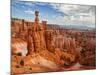 USA, Utah, Bryce Canyon National Park. Thor's Hammer Rises Above Other Hoodoos-Ann Collins-Mounted Photographic Print