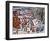 USA, Utah, Bryce Canyon National Park, Winter morning near Sunrise Point after fresh snowfall-Ann Collins-Framed Photographic Print