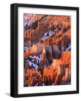 USA, Utah, Bryce Canyon with snow-Theo Allofs-Framed Photographic Print