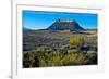 USA, Utah, Caineville, Factory Butte from Coal Mine Road-Bernard Friel-Framed Premium Photographic Print