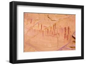 USA, Utah, Canyonlands, Horseshoe Canyon, Pictographs-Jamie & Judy Wild-Framed Photographic Print