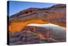 USA, Utah, Canyonlands, Island in the Sky, Mesa Arch at Sunrise-Jamie & Judy Wild-Stretched Canvas