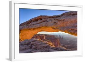 USA, Utah, Canyonlands, Island in the Sky, Mesa Arch at Sunrise-Jamie & Judy Wild-Framed Photographic Print