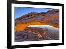 USA, Utah, Canyonlands, Island in the Sky, Mesa Arch at Sunrise-Jamie & Judy Wild-Framed Photographic Print