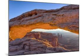 USA, Utah, Canyonlands, Island in the Sky, Mesa Arch at Sunrise-Jamie & Judy Wild-Mounted Photographic Print