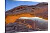 USA, Utah, Canyonlands, Island in the Sky, Mesa Arch at Sunrise-Jamie & Judy Wild-Stretched Canvas